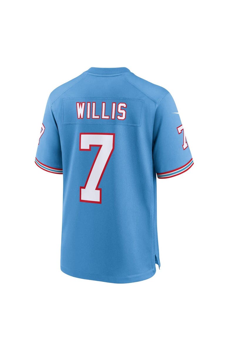 Nike Youth Nike Malik Willis Light Blue Tennessee Titans Game Jersey, Alternate, color, 