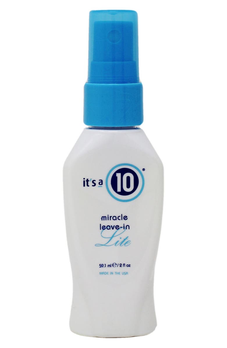 ITS A 10 Volumizing Miracle Leave-In Lite - 2 fl. oz., Main, color,