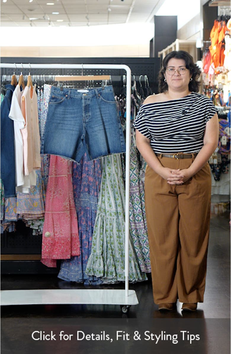 Loose Fit Raw Hem Cutoff Denim Shorts, sales video thumbnail