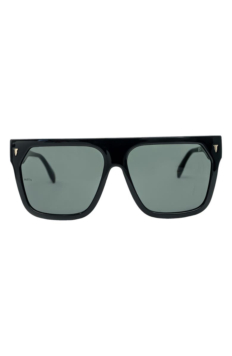 MITA SUSTAINABLE EYEWEAR 59mm Square Sunglasses, Main, color, 