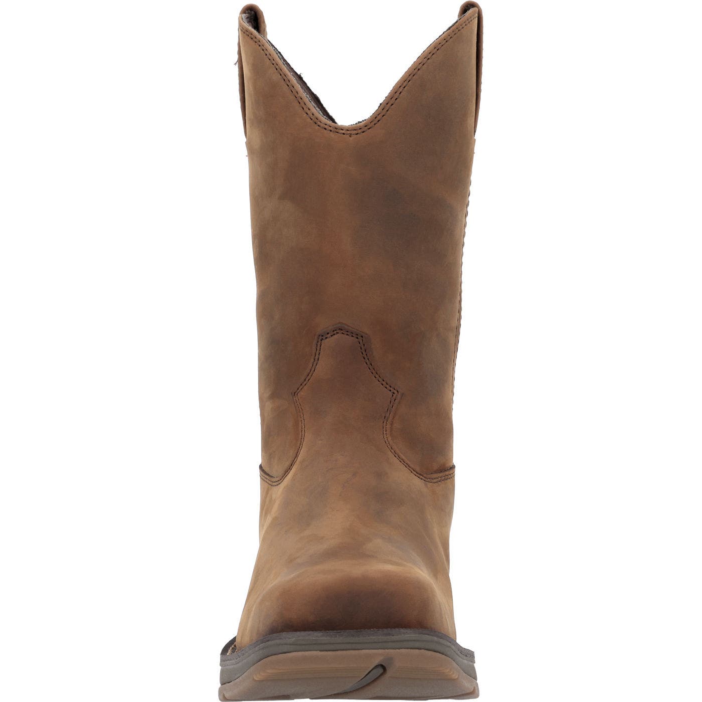 DURANGO Brown Pull On Western Boot, Alternate, color, Trail Brown