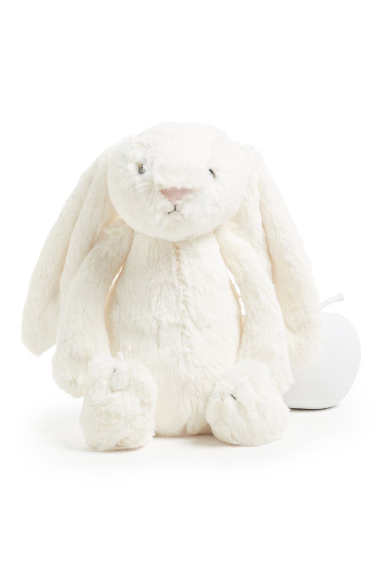 Bashful Bunny Stuffed Animal, Main, color, CREAM