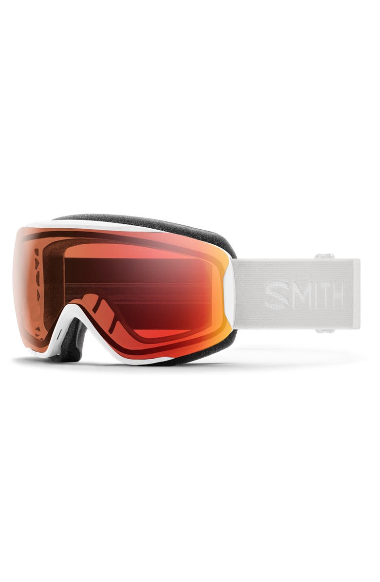 Smith Moment ChromaPop<sup>™</sup> Snow Goggles, Main, color, White Vapor / Photochromic Red