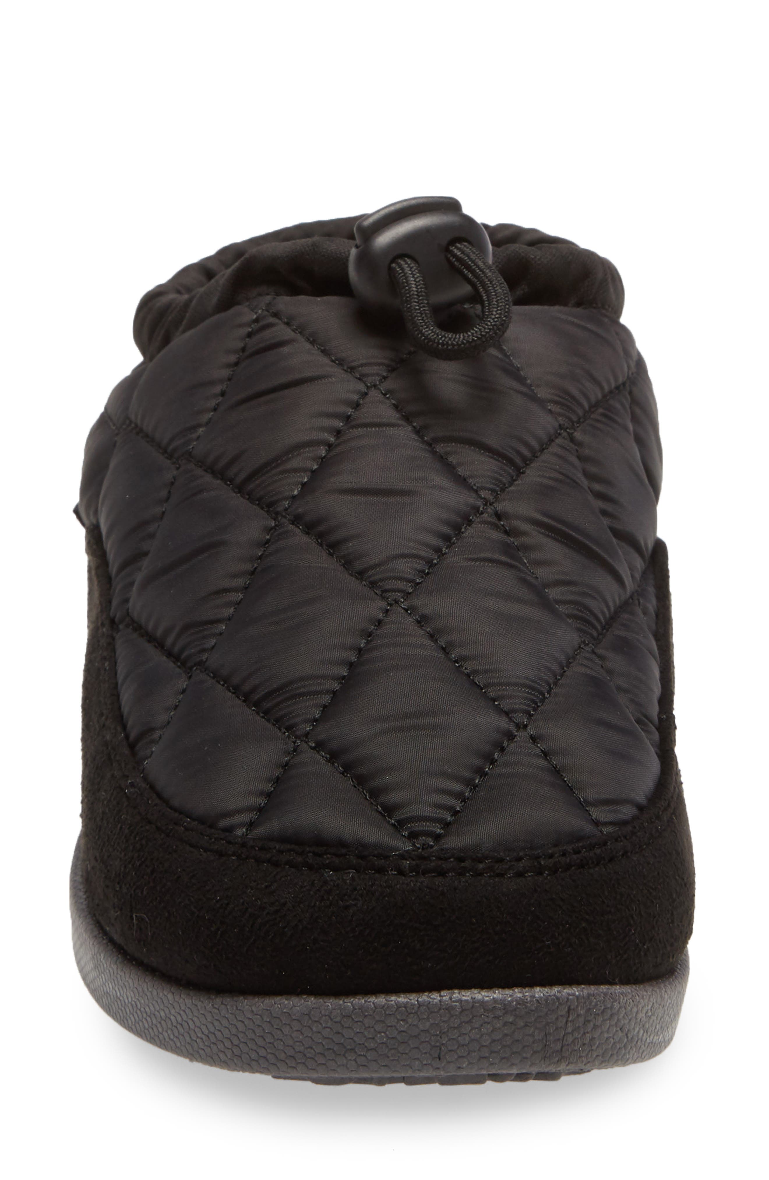Cabin Water Resistant Slipper, Alternate, color, BLACK