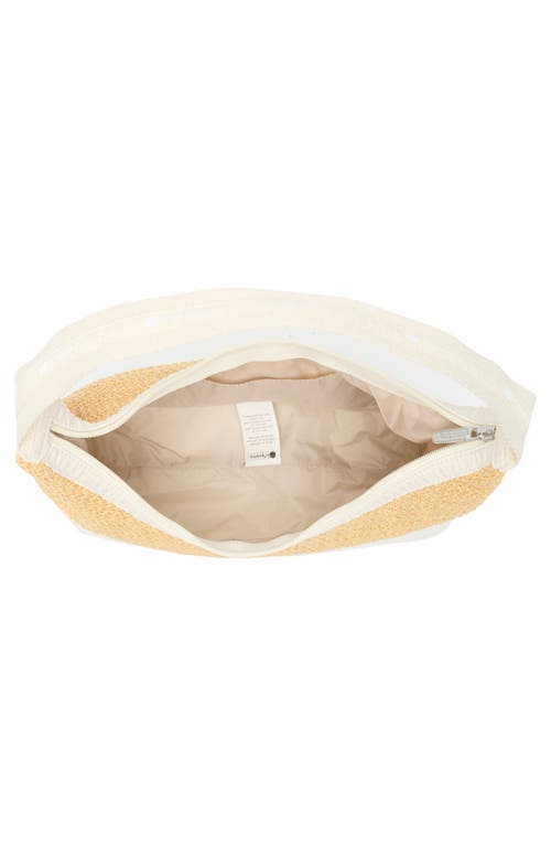 Shop Lesportsac Colorblock Raffia Shoulder Bag
