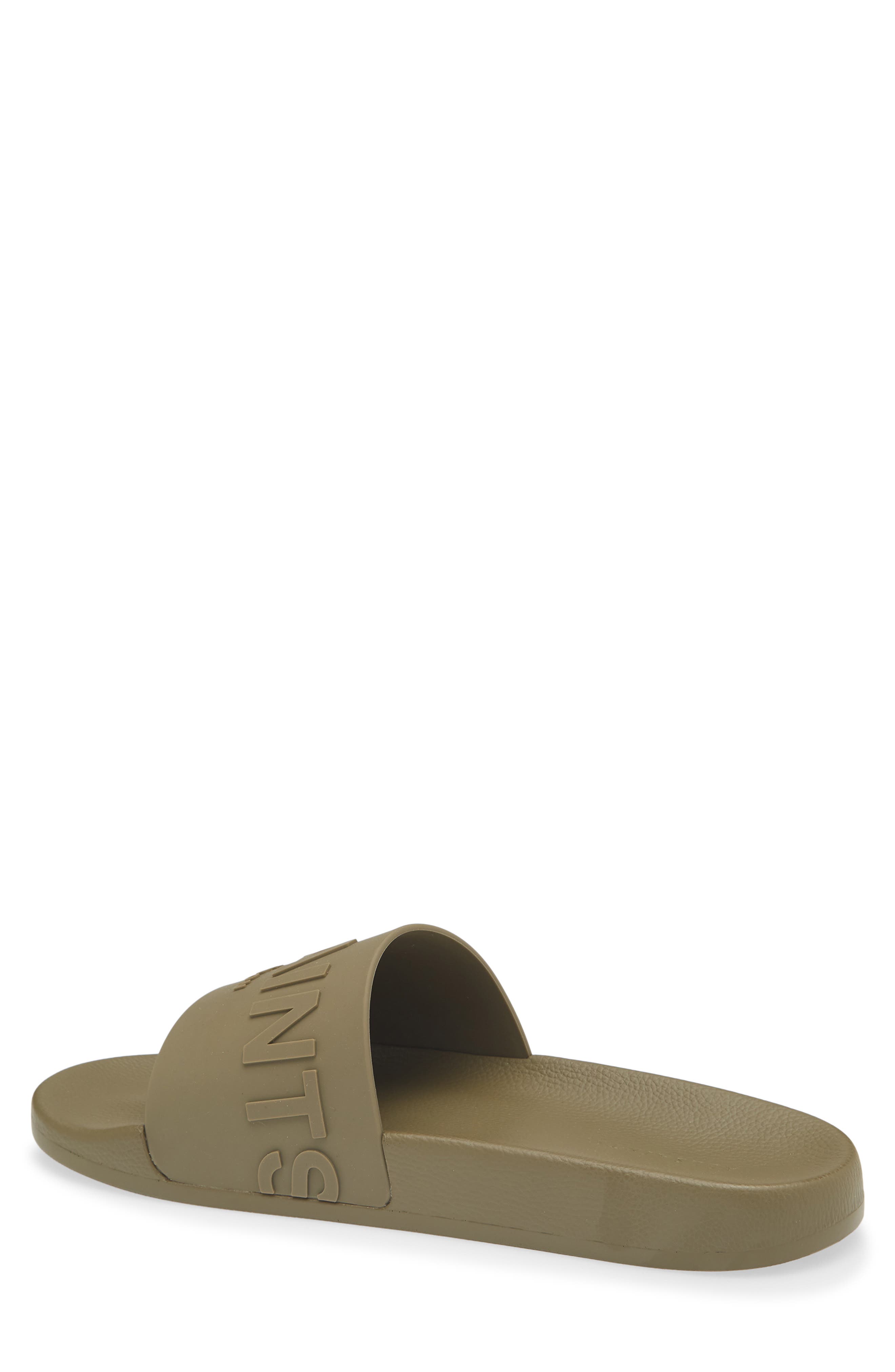 Biggy Slide Sandal, Alternate, color, WILD GREEN