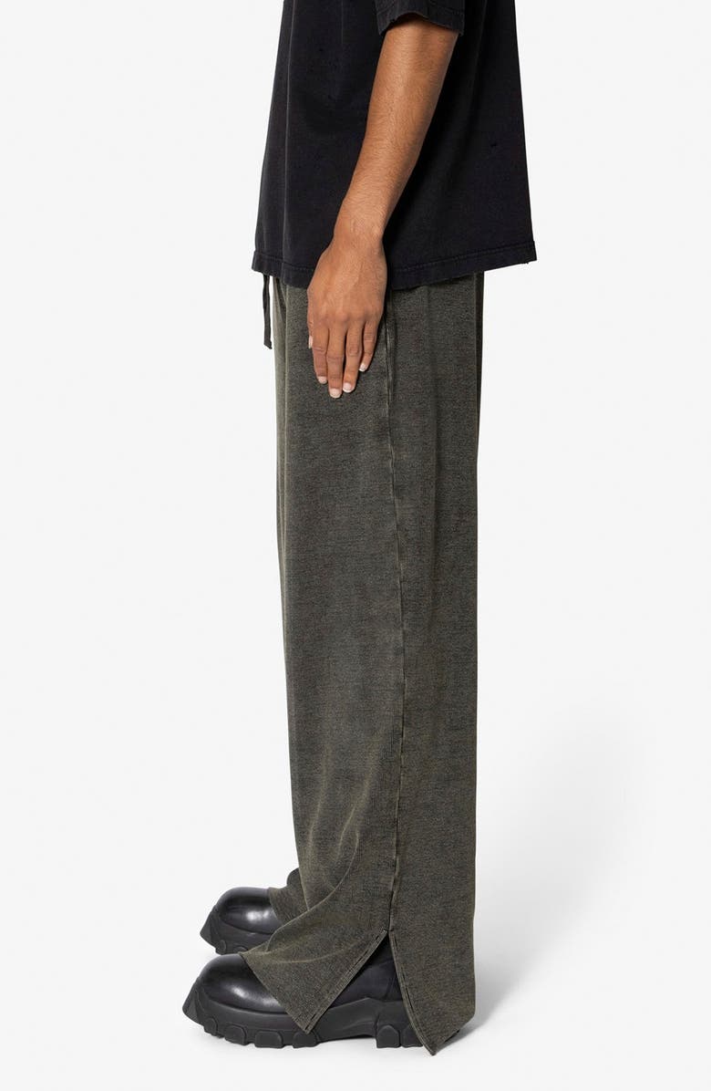 mnml Slinky Corduroy Sweatpants, Alternate, color, Olive