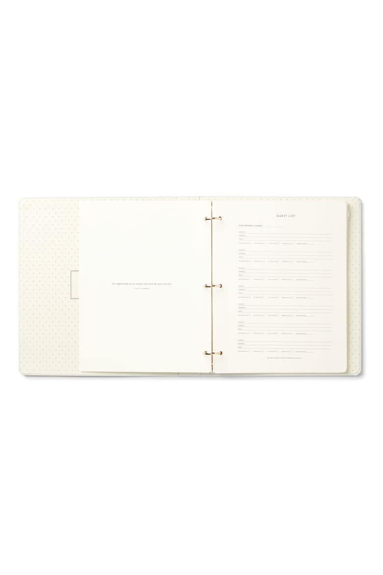 happily ever after bridal planner, Alternate, color, WHITE