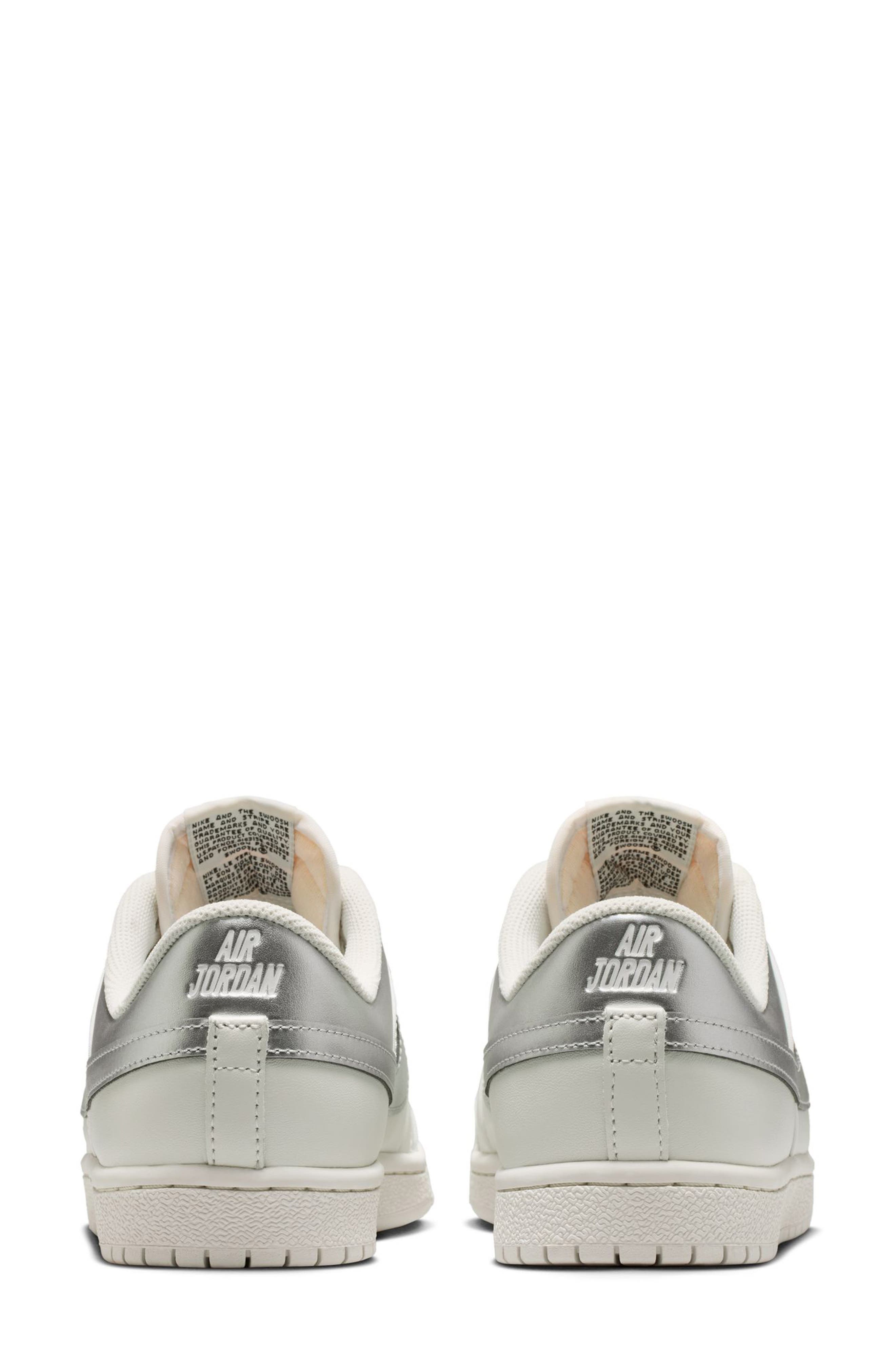 Jordan Air Jordan Skyline Sneaker, Alternate, color, Swan/ Metallic Silver/ Black
