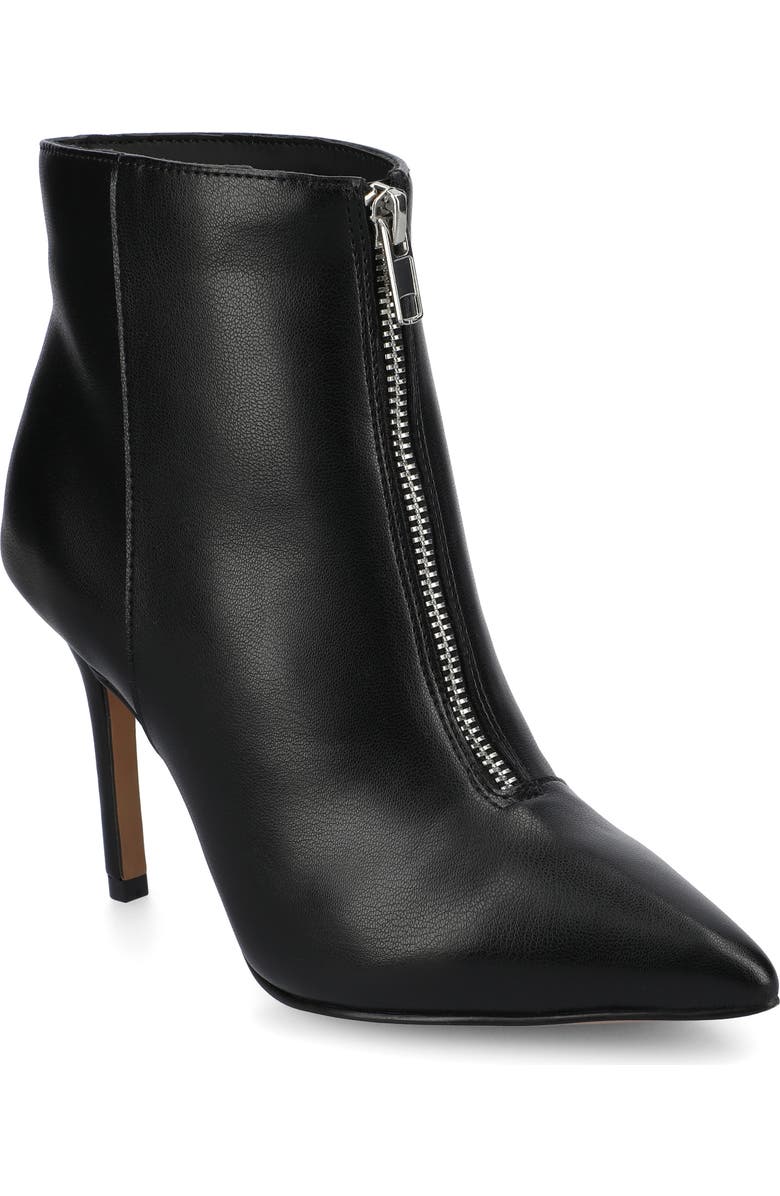 Journee Collection Mayra Front Zip Boot, Main, color, Black