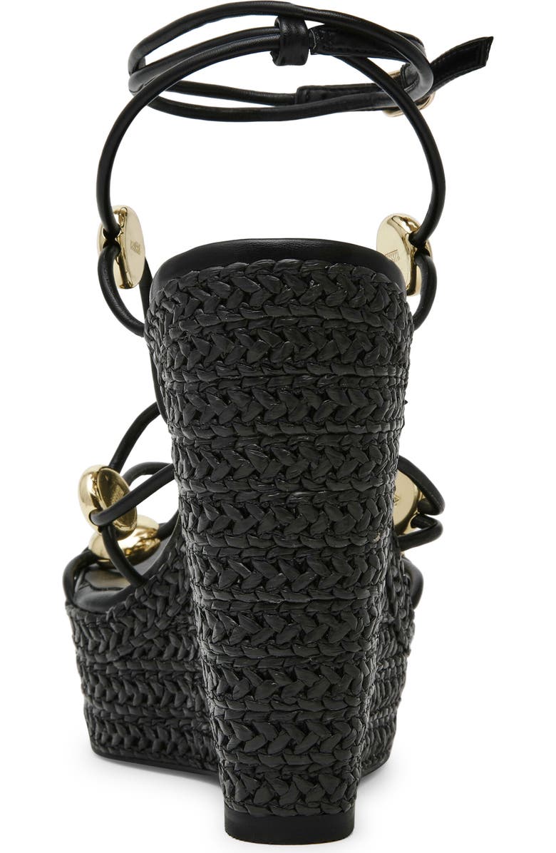 Steve Madden Oaklie Platform Slide Sandal, Alternate, color, Black