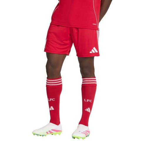 Men's adidas  Red Liverpool 2025/26 Home AEROREADY Replica Shorts