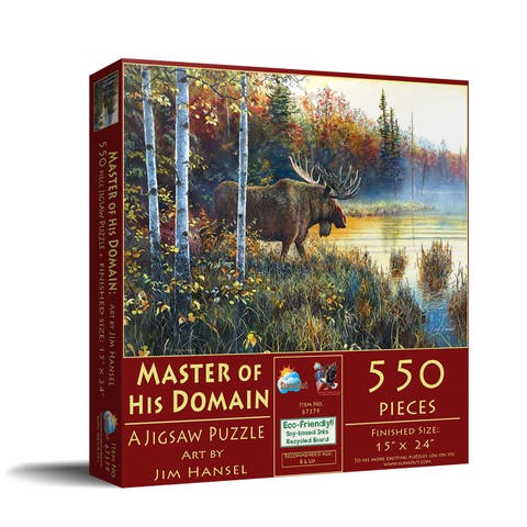 Master of His Domain 550 piece Jigsaw Puzzle for Adults