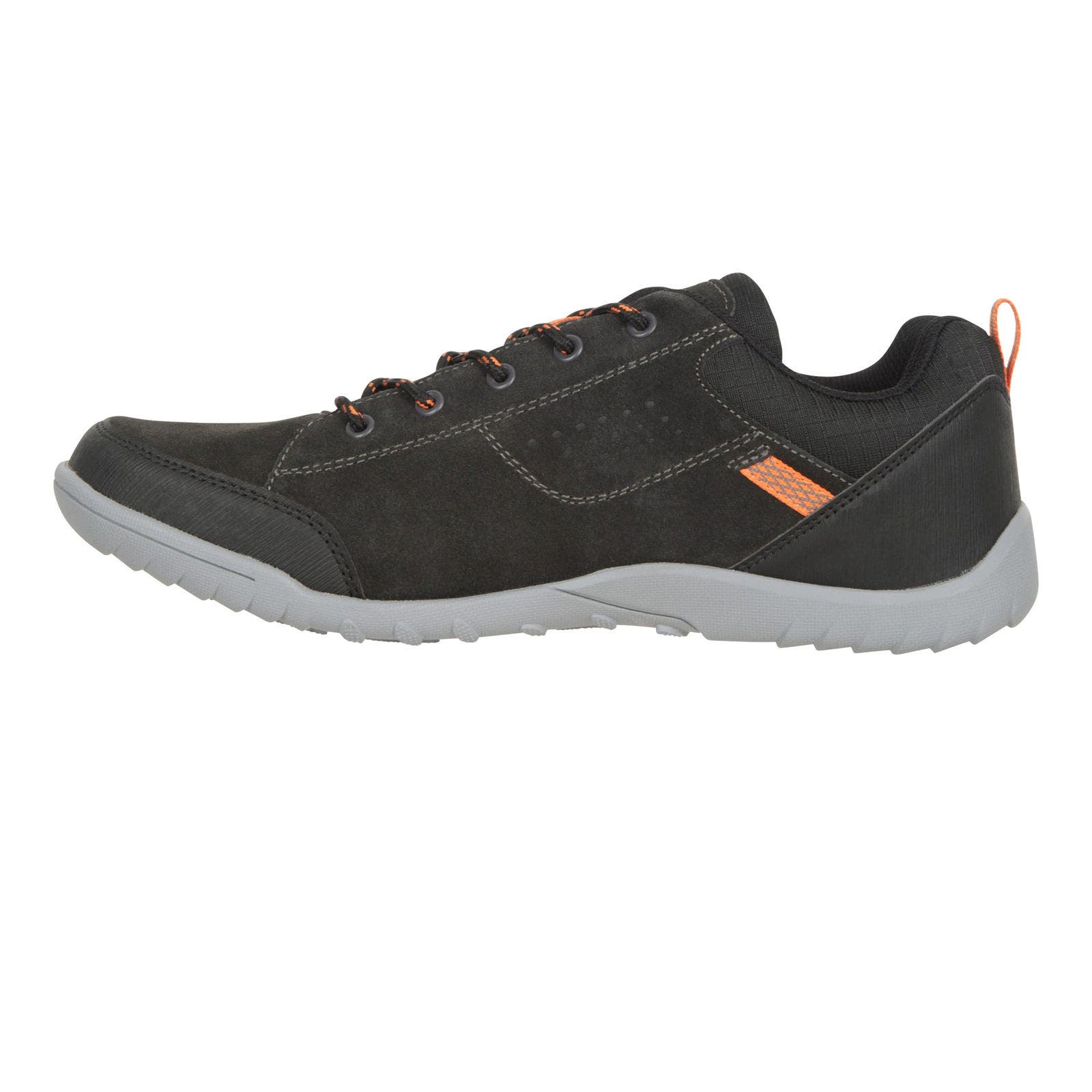 Phantom II Cow Suede Walking Shoes, Alternate, color, Dark Grey