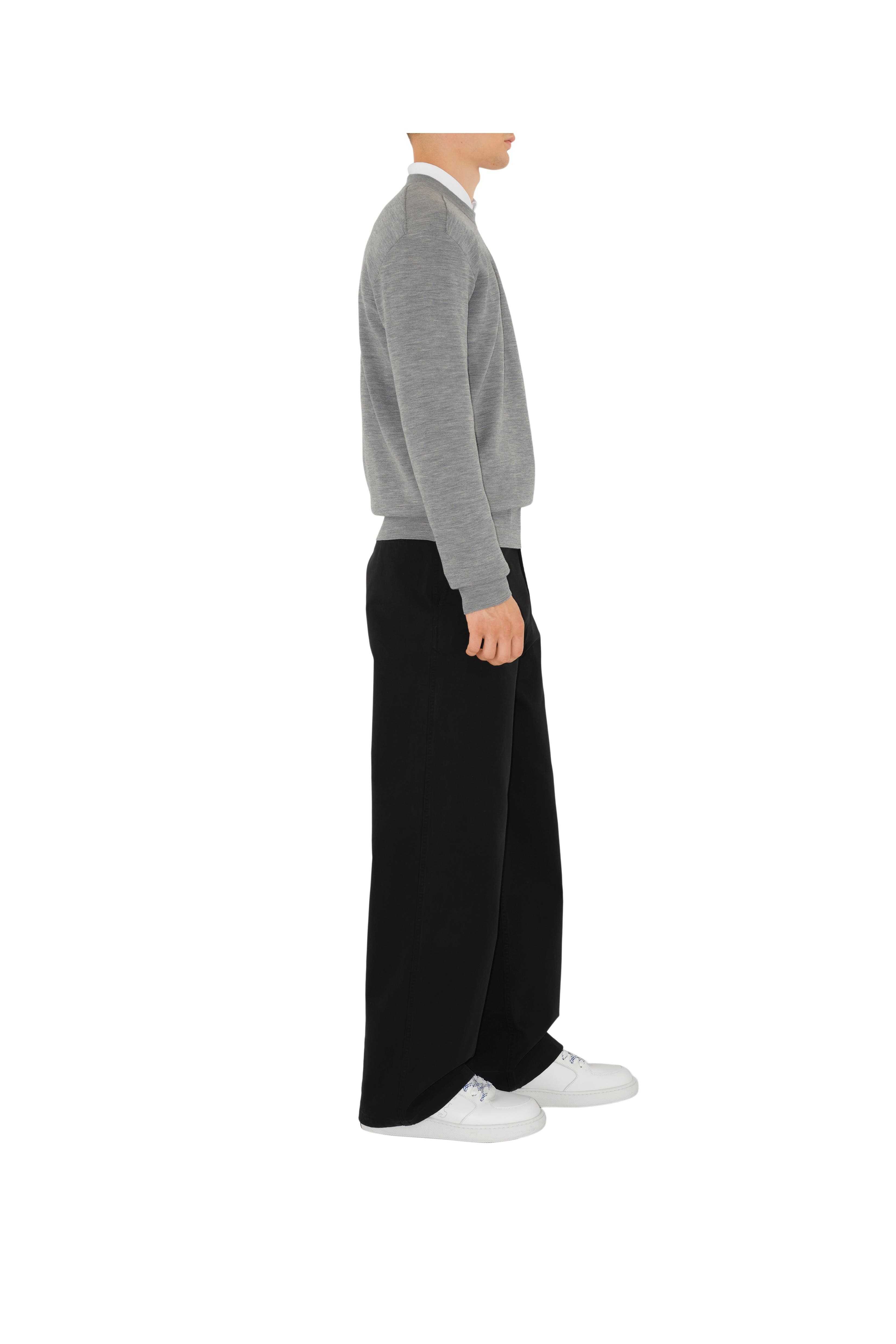 Burberry Mirrored Horse Wool Blend Sweater (Men) | Nordstrom