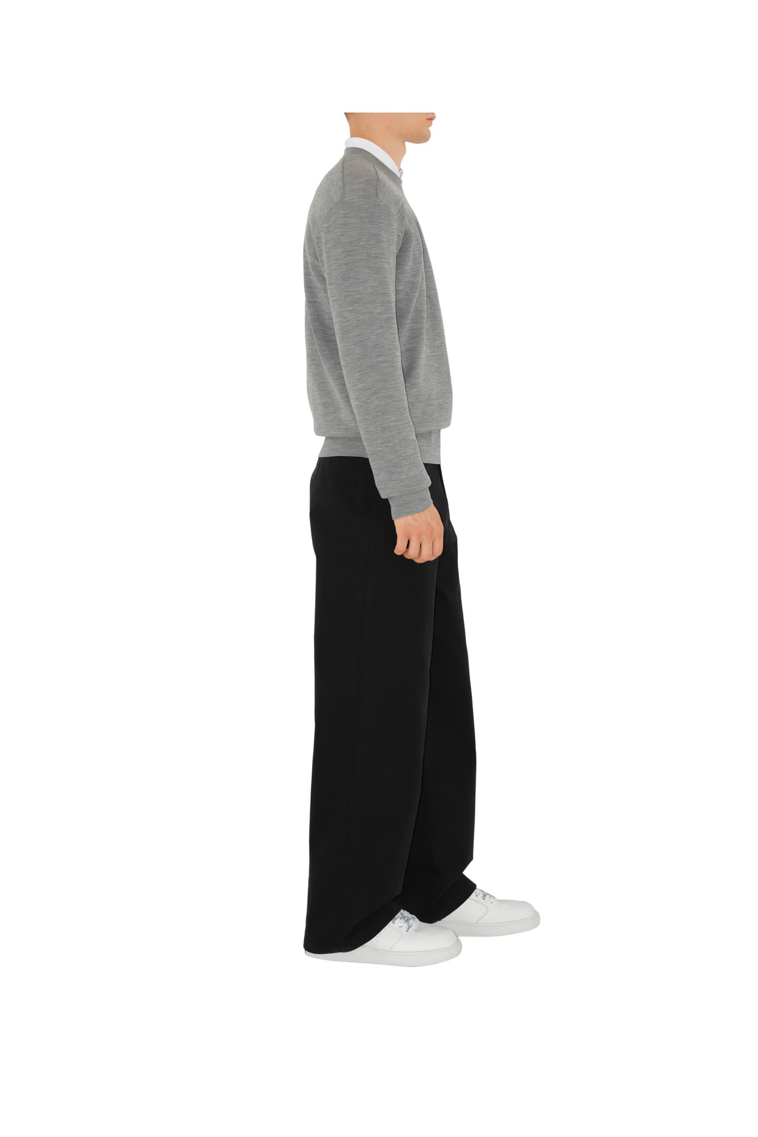Mirrored Burberry Mirrored Horse Wool Blend Sweater (Men) | Nordstrom