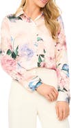 Ted Baker Casery Floral Georgette Button-Up Shirt