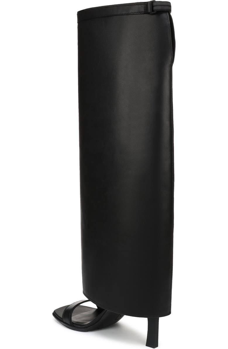 Naturalizer x June Ambrose Nova Shaft Sandal, Alternate, color, Black