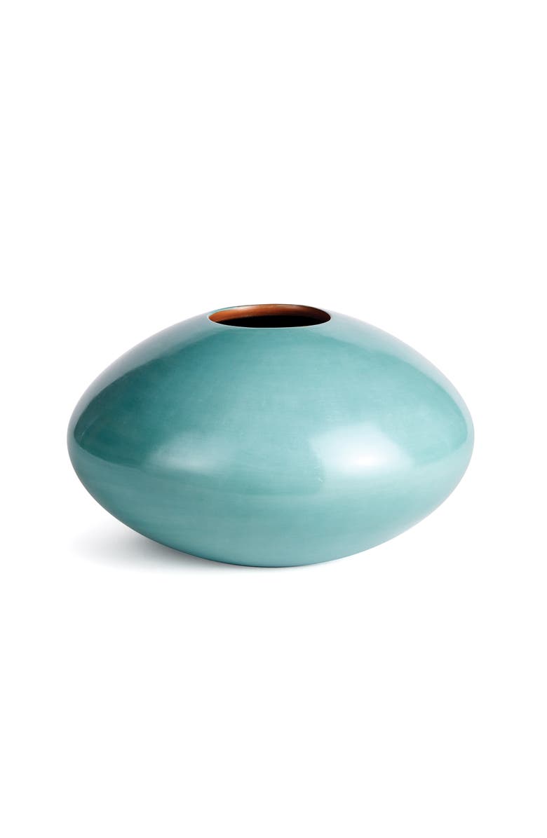 Napa Home & Garden Lucela Vase Short, Main, color, Blue