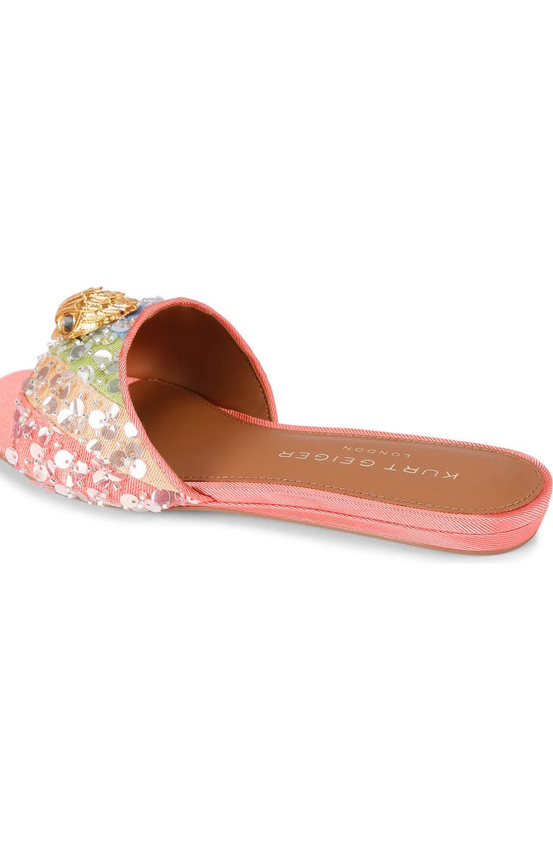 Kurt Geiger London Kensington Sequin Slide Sandal, Alternate, color, Open Miscellaneous