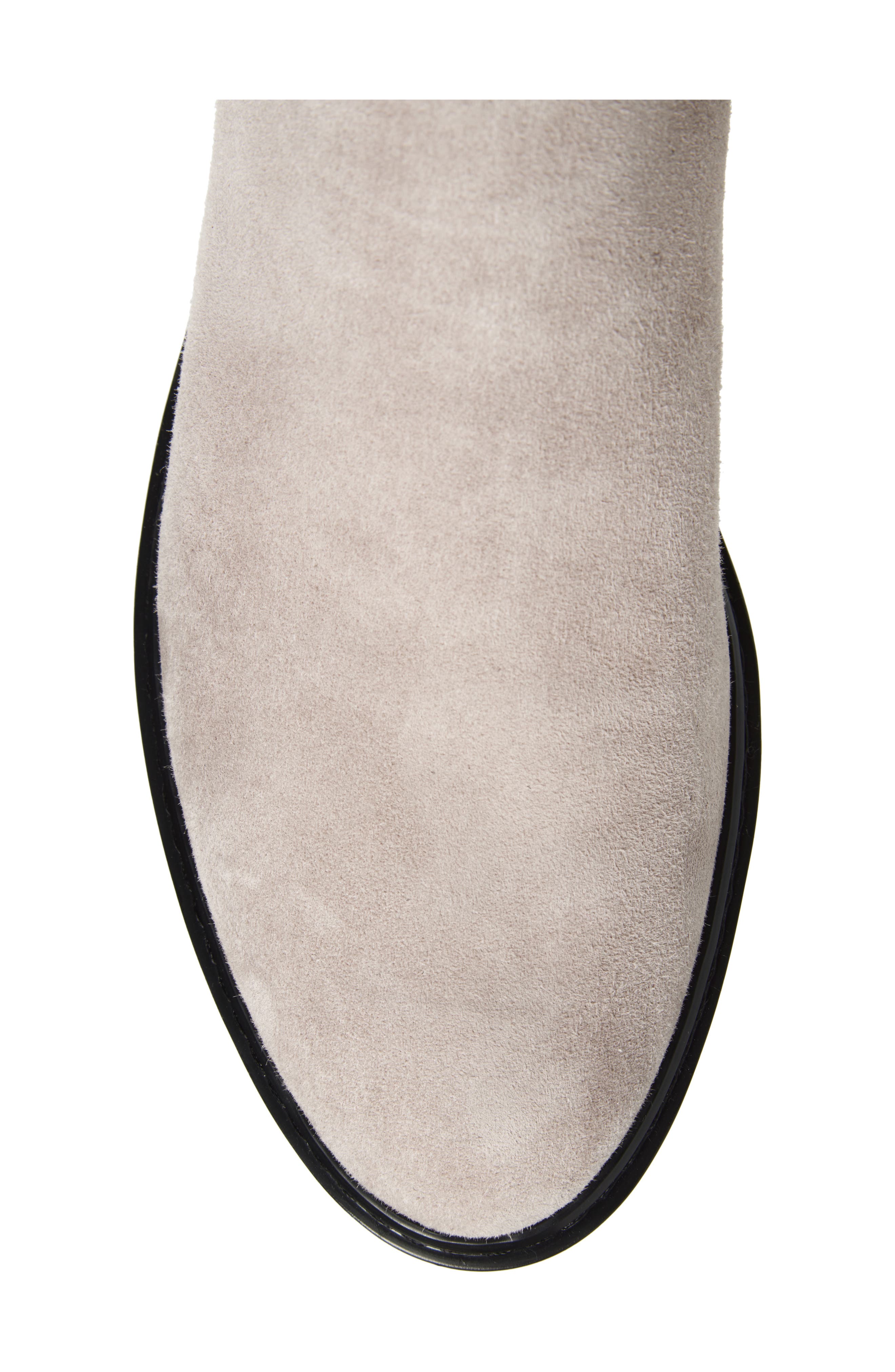 Stuart Weitzman City Over-the-Knee Boot, Alternate, color, Light Beige