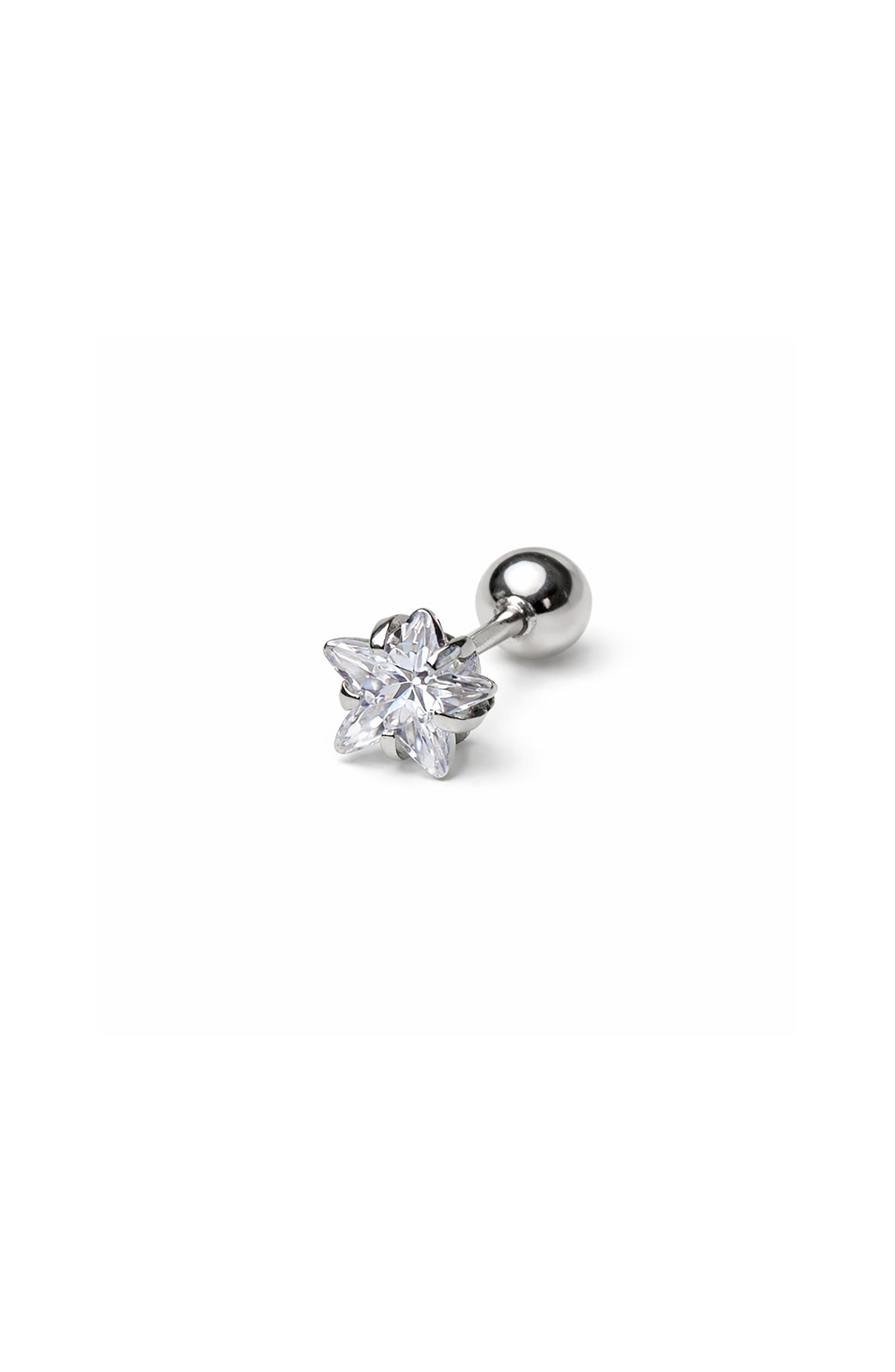 Star Crystal Single Earring