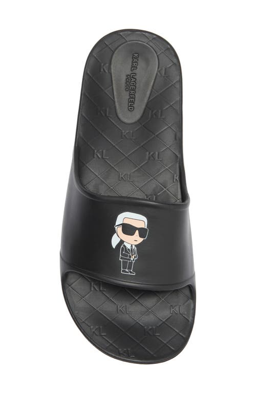 Karl Lagerfeld Paris Karl Body Pool Slide Sandal