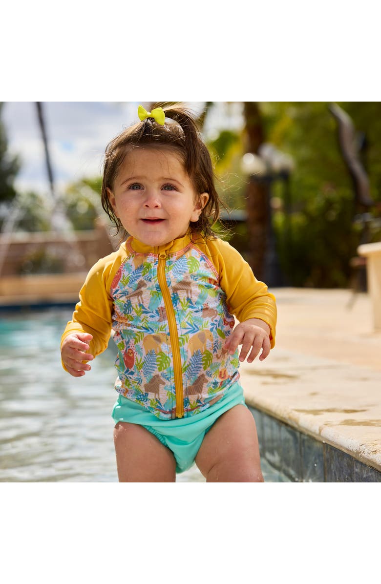 UV Skinz Adjustable Swim Diaper Set, Alternate, color, Wild Rose