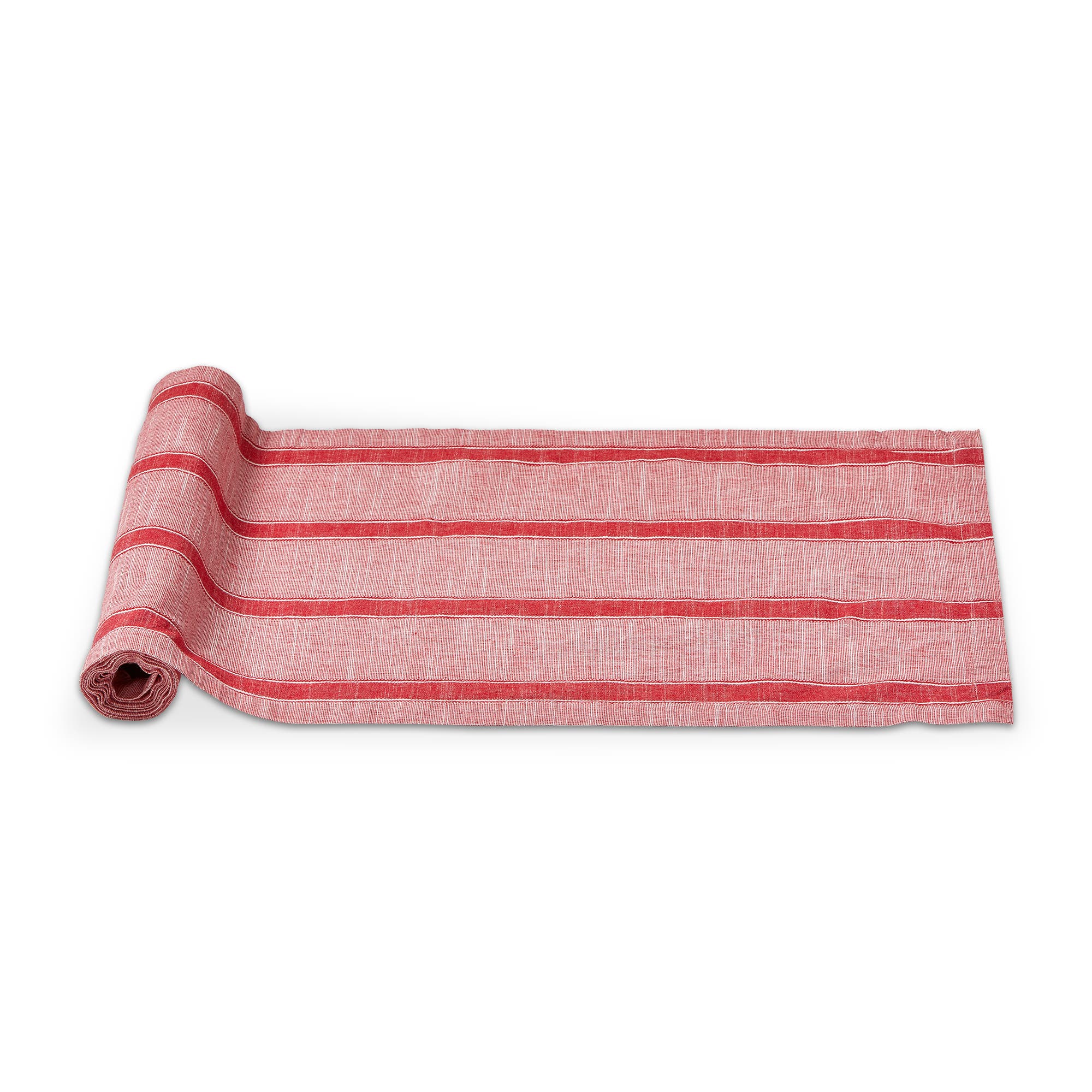 Tag Red & White Stripe Runner Red Multi Cotton Summer
