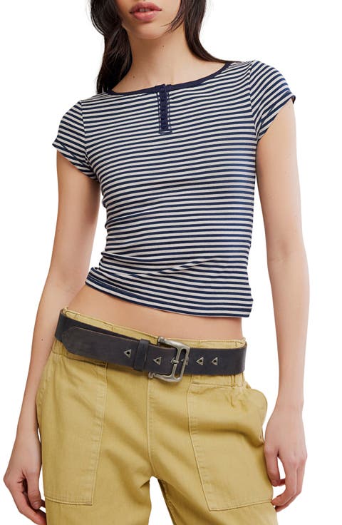 Morning Pages Striped Henley