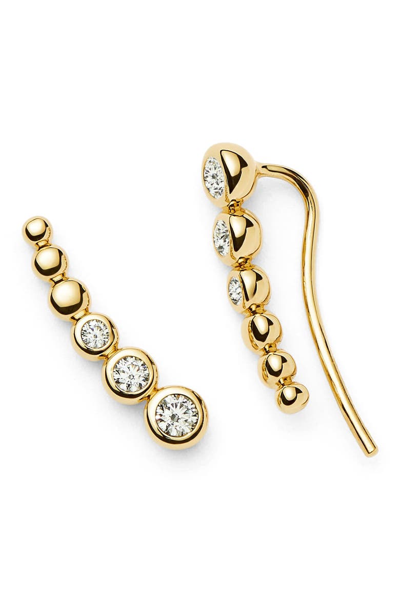 Tennis Ear Crawlers, Main, color, GOLD