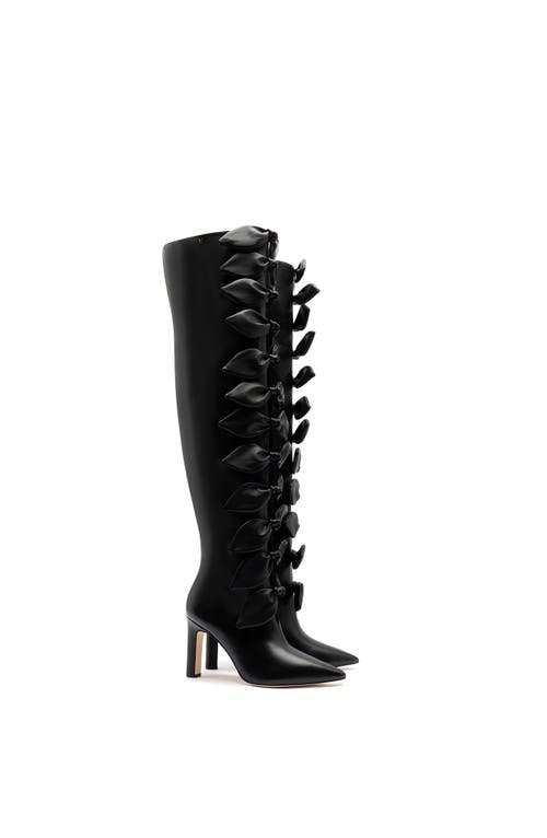 Larroude Larroudé For Jonathan Cohen Tie Boot In Black