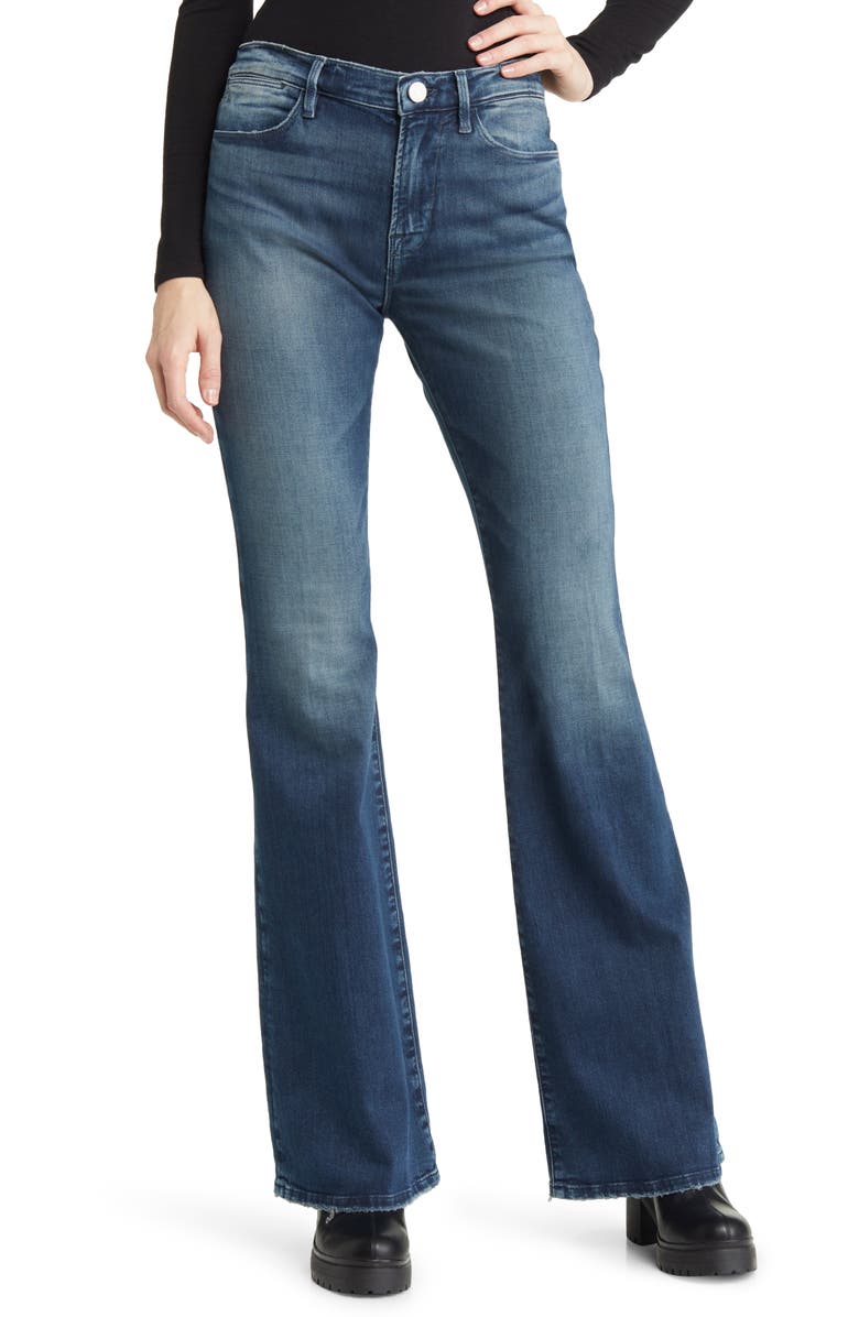 FRAME Le High Waist Flare Leg Jeans, Main, color, 