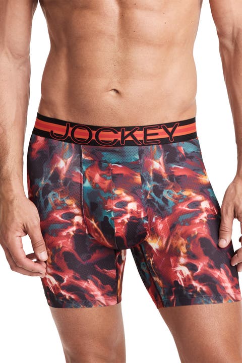 Mens Stability Pouch Microfiber 6" Boxer Brief