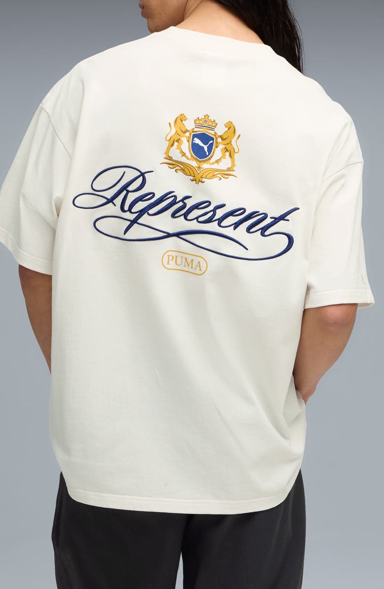 PUMA x Represent Oversize Cotton Graphic T-Shirt, Alternate, color, Shoji