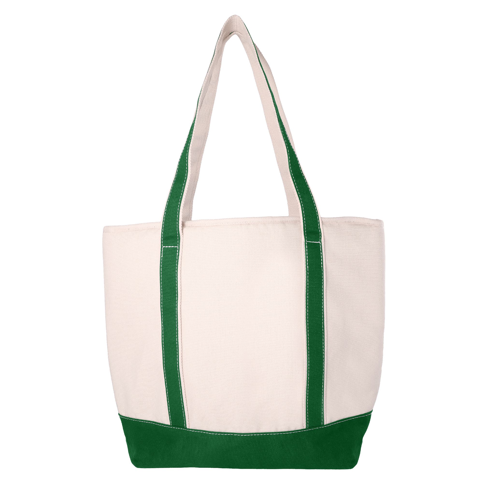 Insulated Tote Bag with Zip Closure, Large Cooler Bag for Travel, Pool, and Park, Alternate, color, Kelly Green