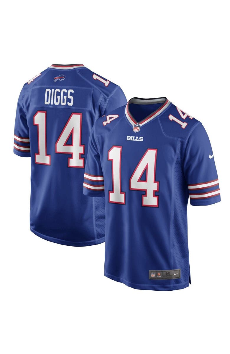 Nike Men's Nike Stefon Diggs Royal Buffalo Bills Game Player Jersey, Alternate, color, 