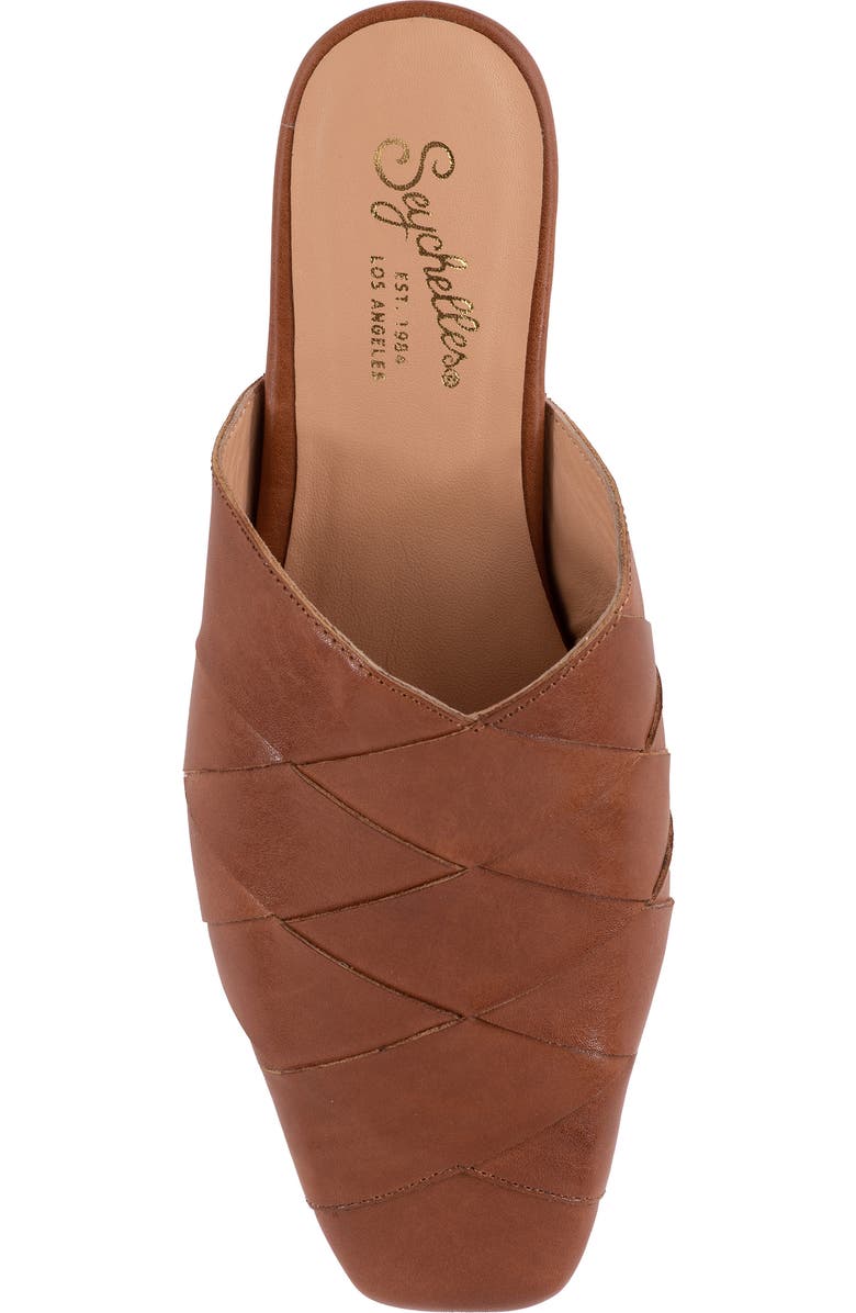 Seychelles To Die For Woven Leather Mule, Alternate, color,