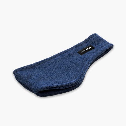 Turtle Fur Bang Band Fleece Headband In Blue
