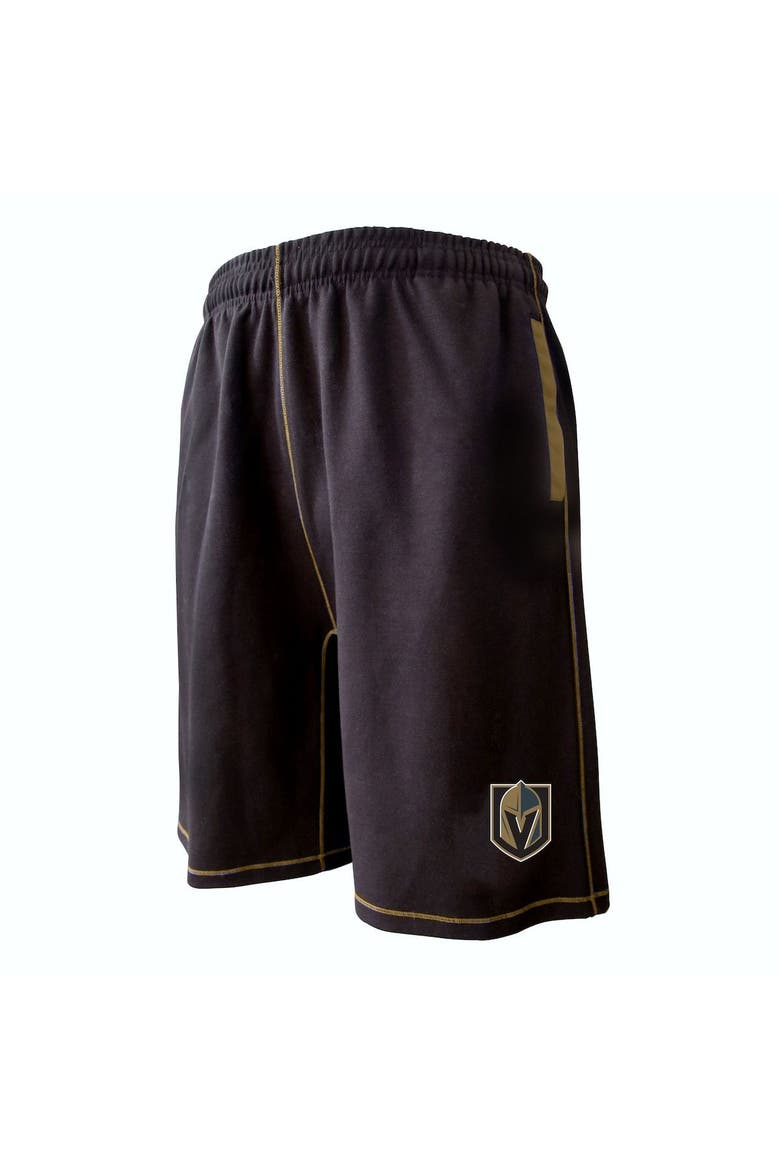 Men's Black Vegas Golden Knights Big & Tall French Terry Shorts, Main, color, Black