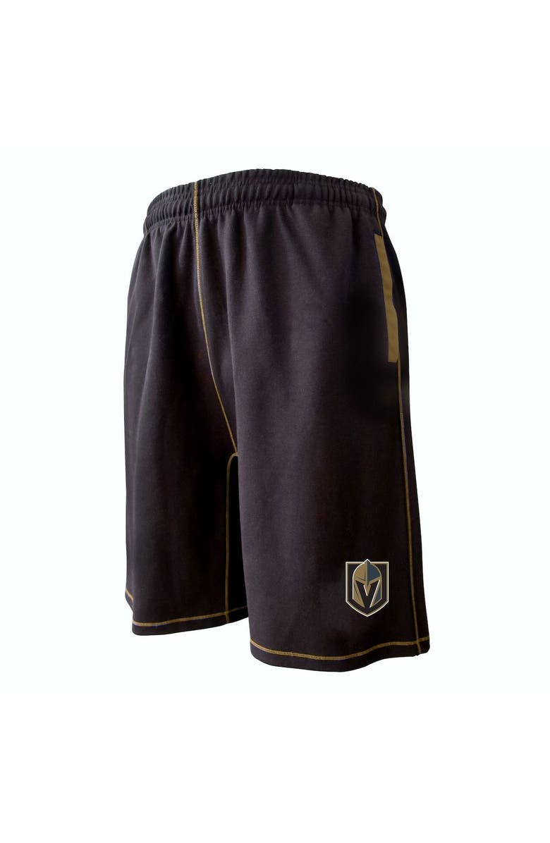 PROFILE Men's Black Vegas Golden Knights Big & Tall French Terry Shorts, Main, color, 