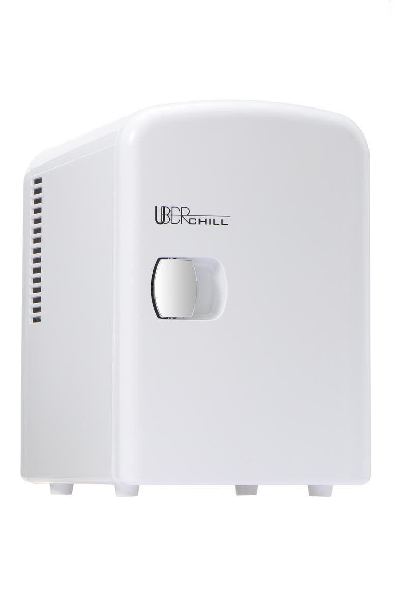 6-Can Mini Fridge - White, Main, color, WHITE