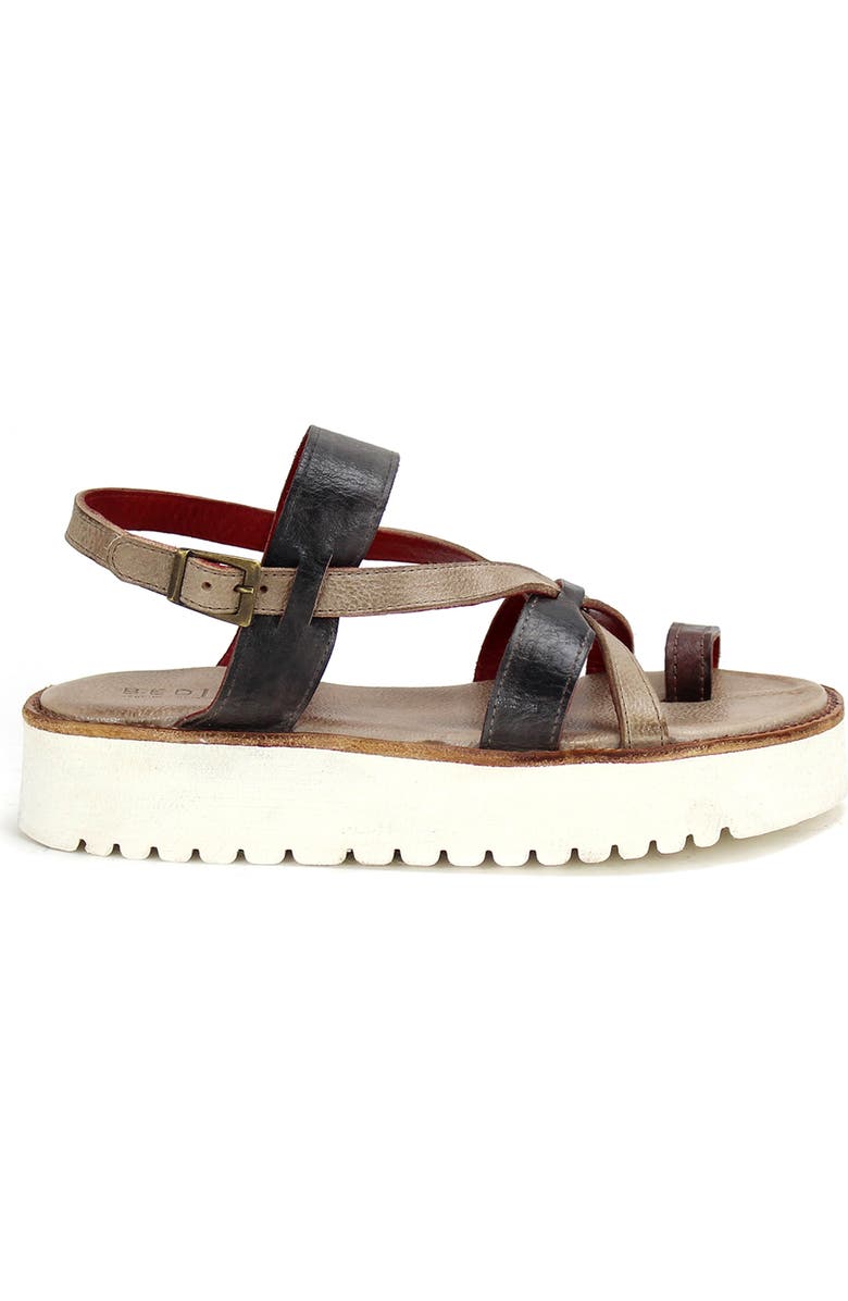 Bed Stu Crawler Platform Sandal, Alternate, color, Starry Night Rustic