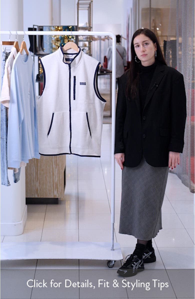 Bonfire Fleece Vest, sales video thumbnail