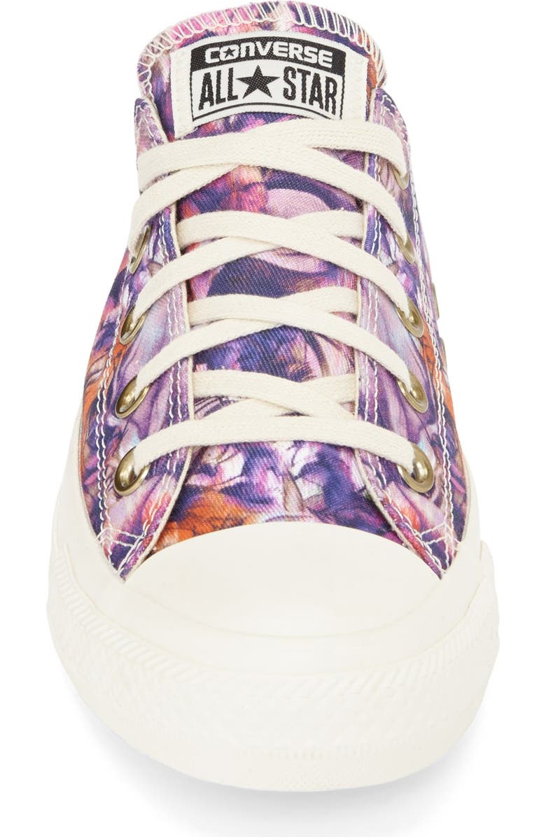 Converse Chuck Taylor<sup>®</sup> Floral Print Sneaker, Alternate, color,