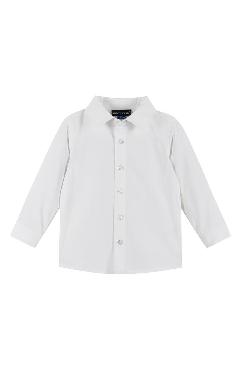 Andy & Evan Button-Up Shirt, Suspenders, Pants & Bow Tie Set, Alternate, color, Wha