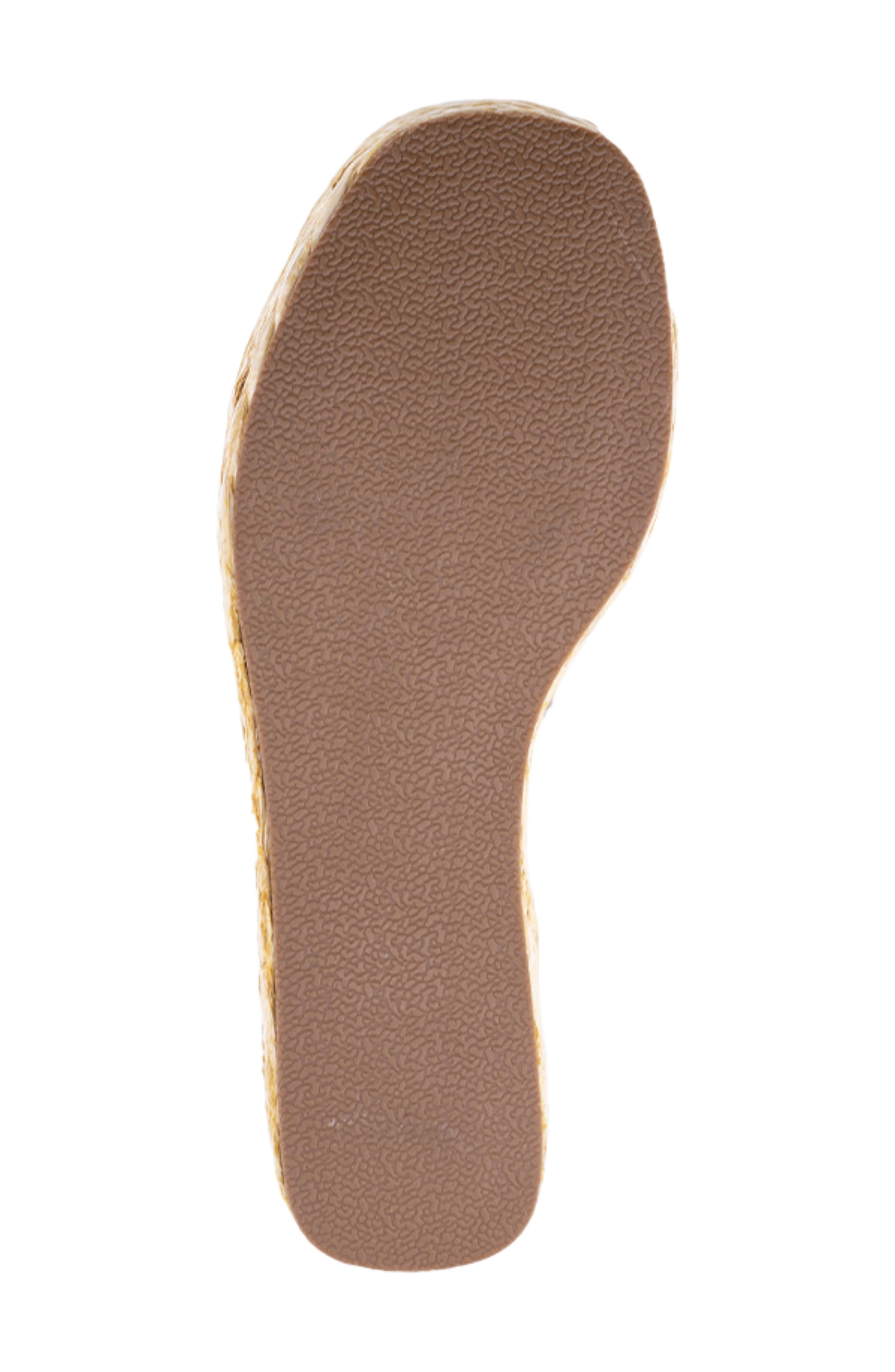 SHUSHOP Leena Platform Wedge Espadrille Sandal, Alternate, color, Natural