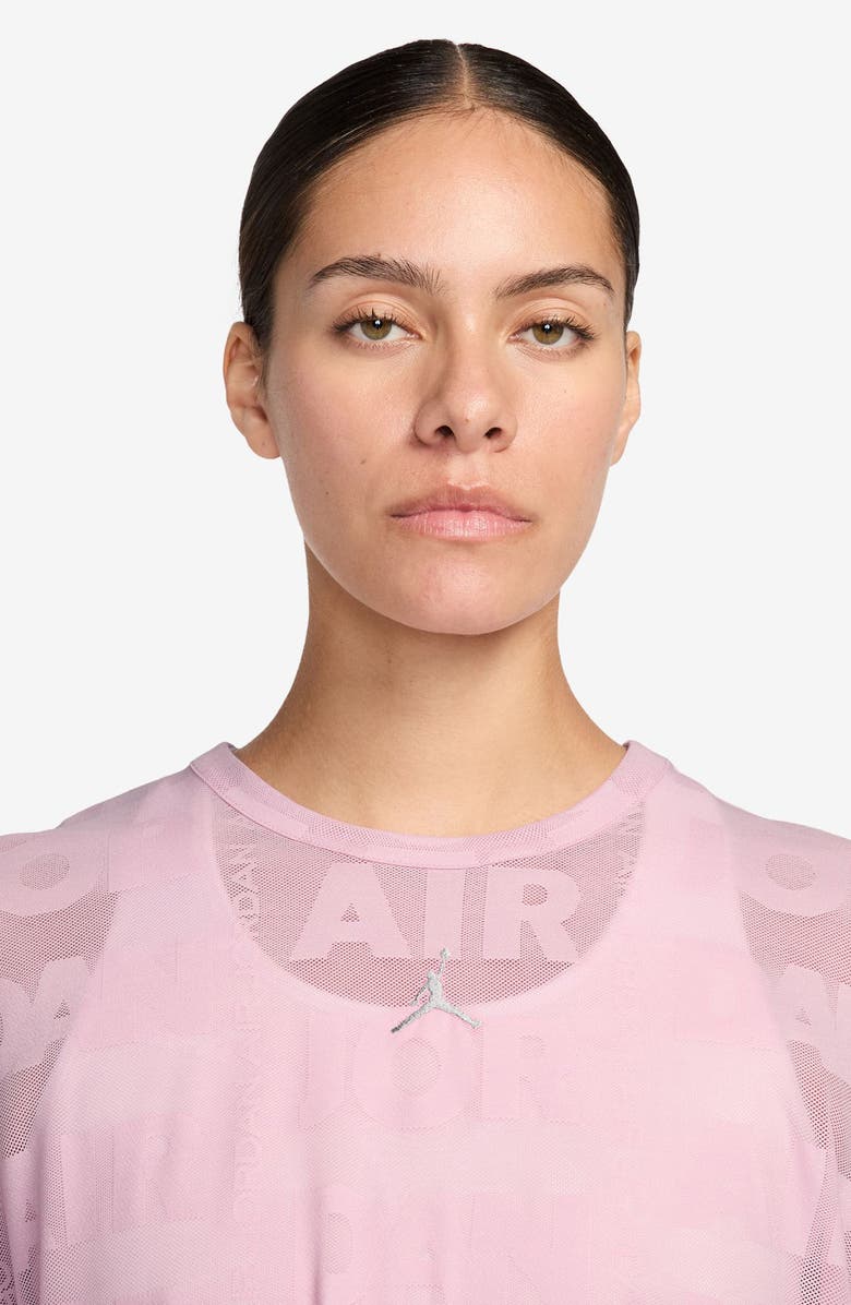 Jordan Flight Boxy Semisheer Top, Alternate, color, 676 Icdcmn