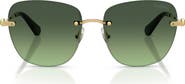 Swarovski 58mm Gradient Square Sunglasses