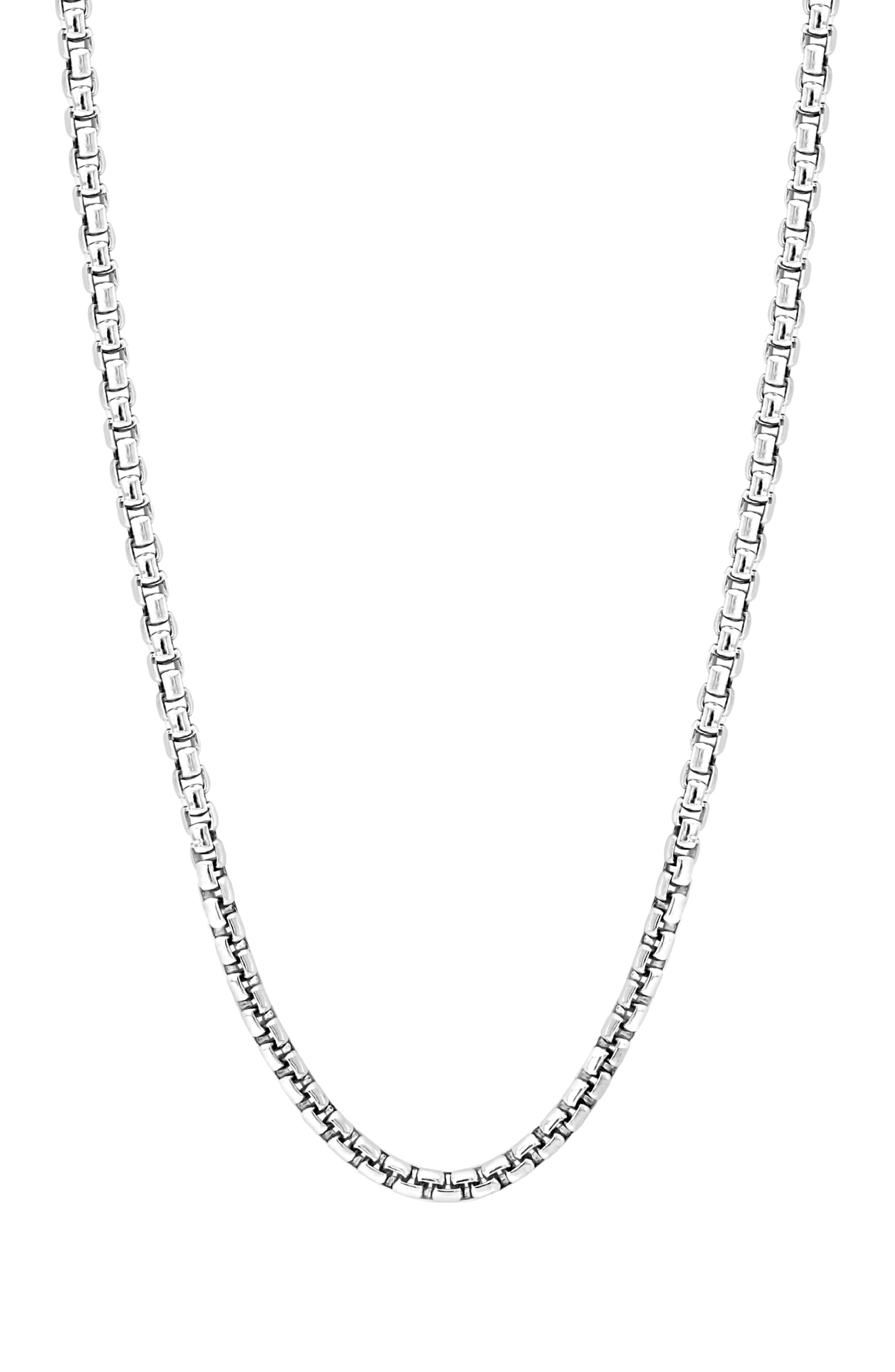 925 Sterling Silver Box Chain